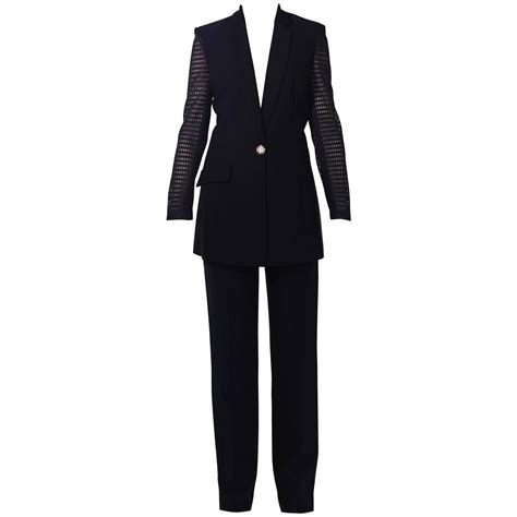 versace suit womens|Versace pantsuit.